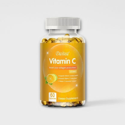 Cápsulas de Vitamina C Balincer para refuerzo del sistema inmunológico.